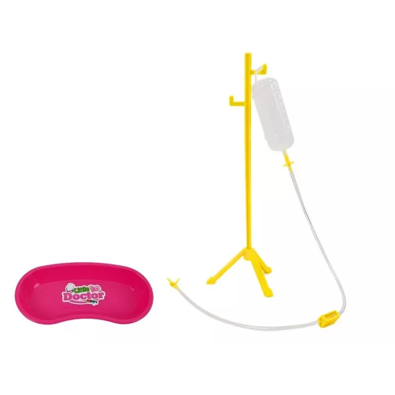 LEAN TOYS Väike hambaravi meditsiinikomplekt roosas kohvris