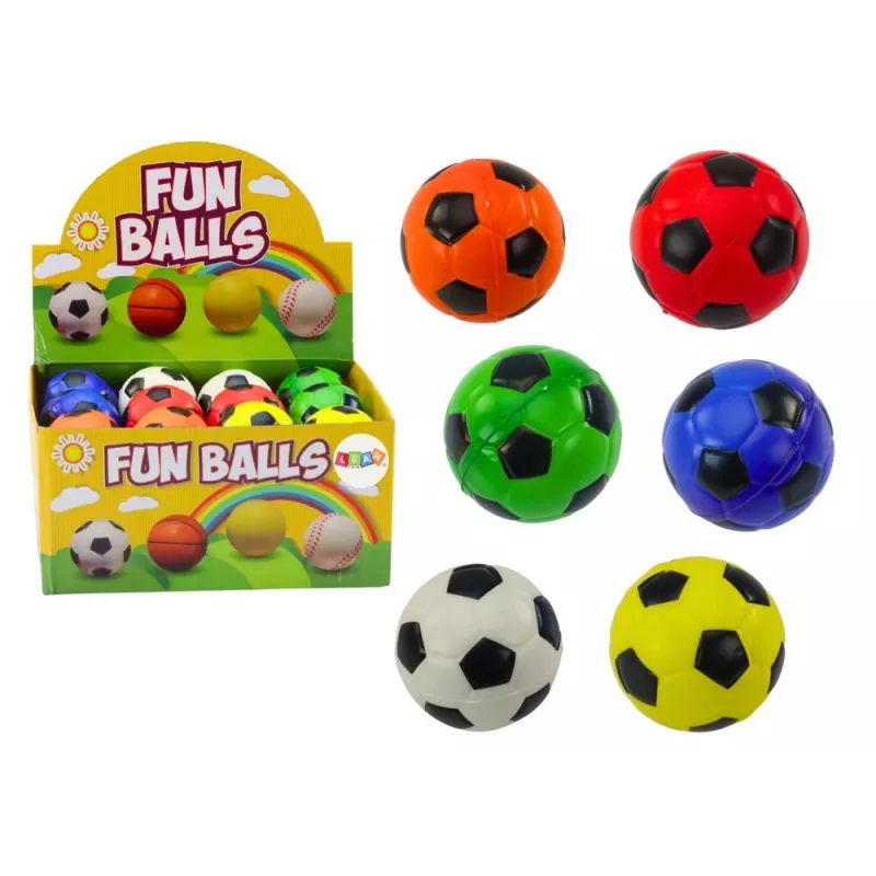 LEAN TOYS Small Soft Foam Football Ball 5.5cm