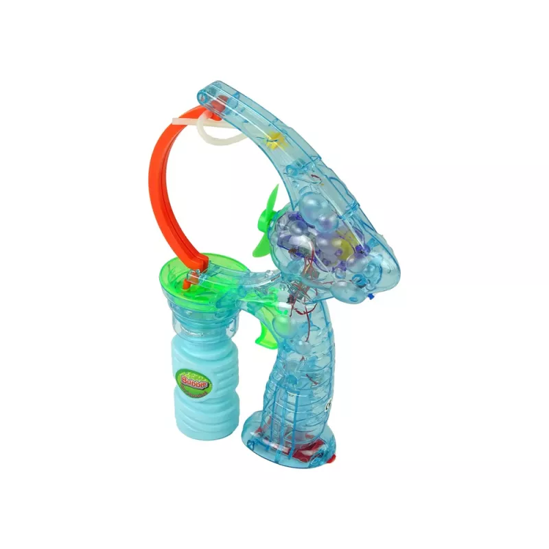 LEAN TOYS seebimullipüstol 24cm tulede ja helidega