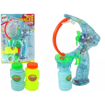 LEAN TOYS seebimullipüstol 24cm tulede ja helidega