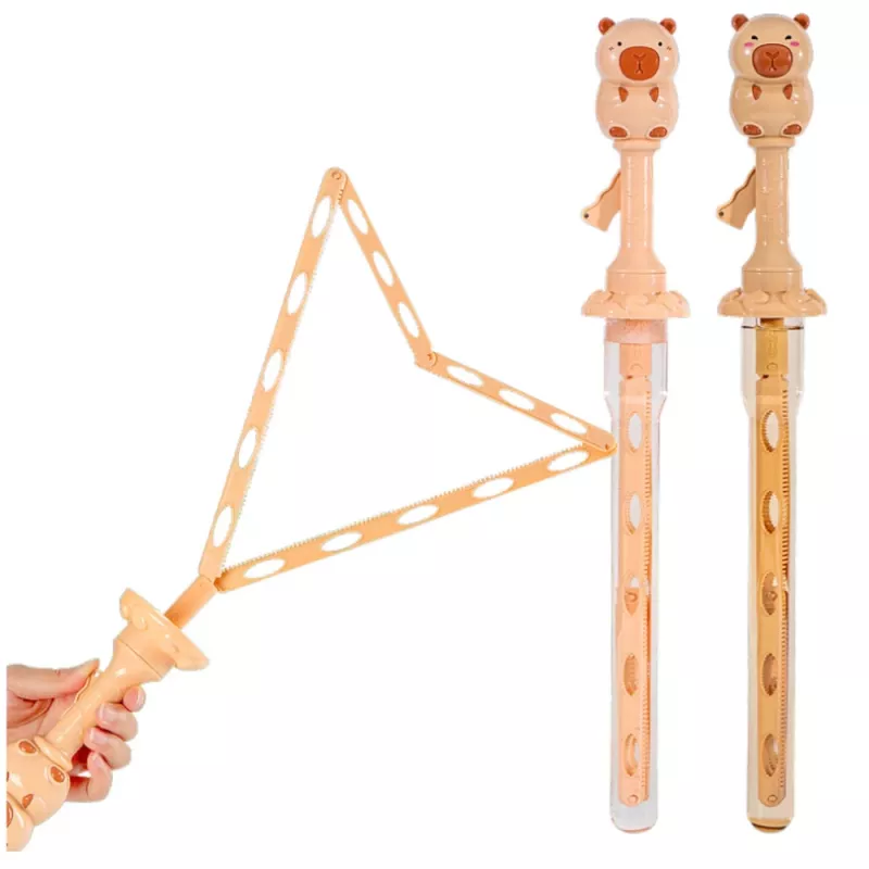 LEAN TOYS Seebimullid Suur Pikendatav Kepp Kapibaara 49.5 cm 100 ml