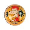 LEAN TOYS Pehme pall väikeste mustrite ja värvidega beebile, läbimõõt 7 cm