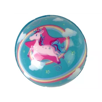 LEAN TOYS Pehme vikerkaaremeeleline pall imikutele, 8 cm läbimõõt