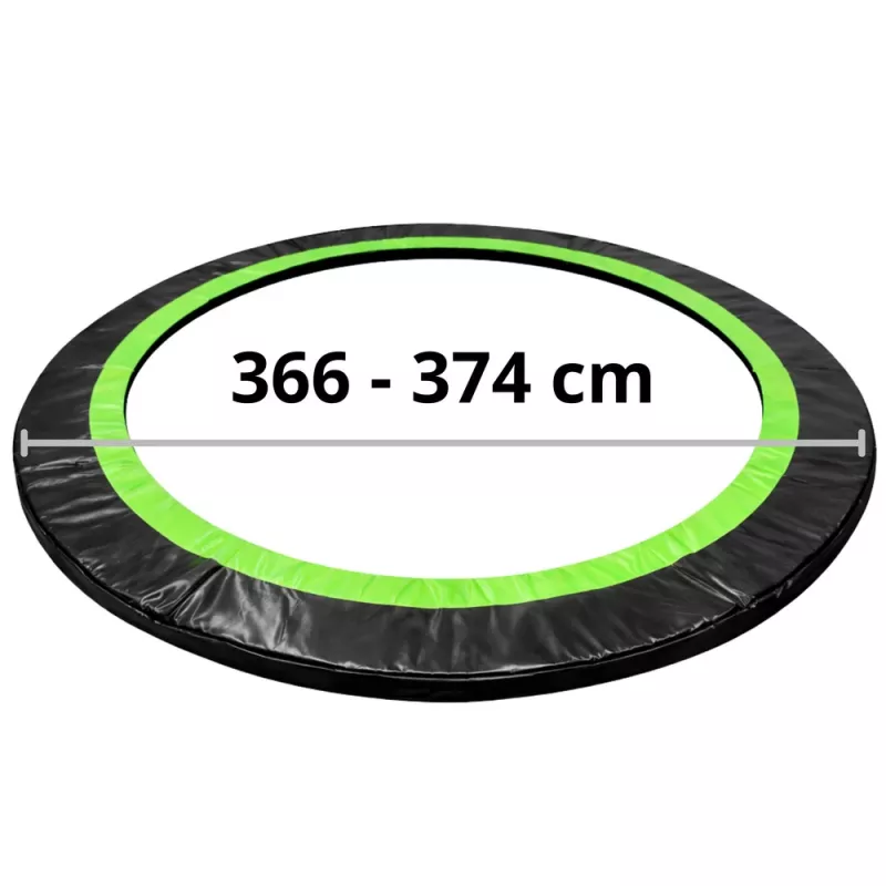 LEAN TOYS Vedrukaitsmekate 12ft trampoliinile LEAN SPORT PRO – UV-kindel PVC, sinine