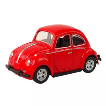 LEAN TOYS Spring Spring With Friction Drive Beetle Passenger Car 6 Colors