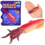 LEAN TOYS Kalmaari kummikuju veniv realistlik mereloom 14 cm