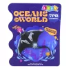 LEAN TOYS Stingray kummist kujuke, veniv, realistlik ookeanikala 13cm