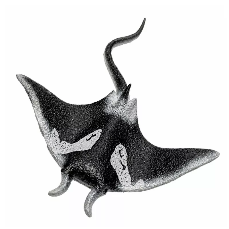LEAN TOYS Stingray kummist kujuke, veniv, realistlik ookeanikala 13cm