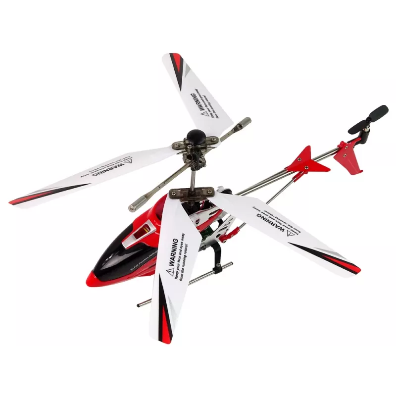 LEAN TOYS SYMA S107H 2.4G RC helikopter punane