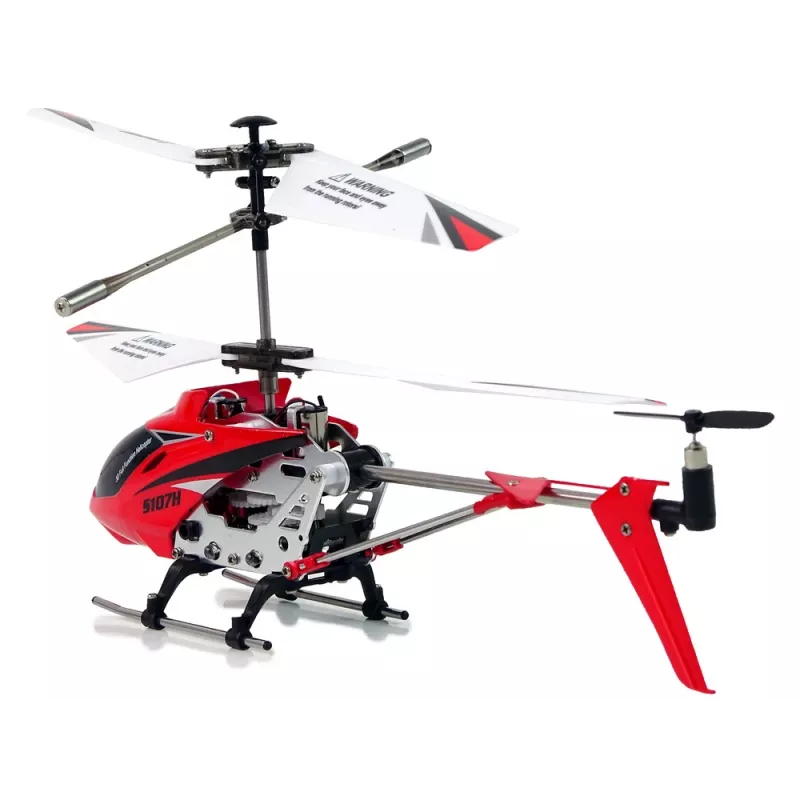LEAN TOYS SYMA S107H 2.4G RC helikopter punane