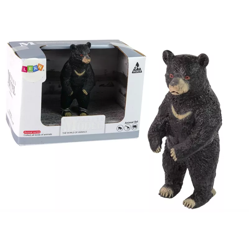 LEAN TOYS Teddy Bear Animal Figurine Set
