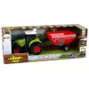 LEAN TOYS Tractor Farm Detachable Grain Trailer Sound Green