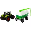LEAN TOYS Traktor lastele haagise ja paakautoga Farm