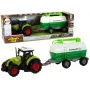 LEAN TOYS Traktor lastele haagise ja paakautoga Farm