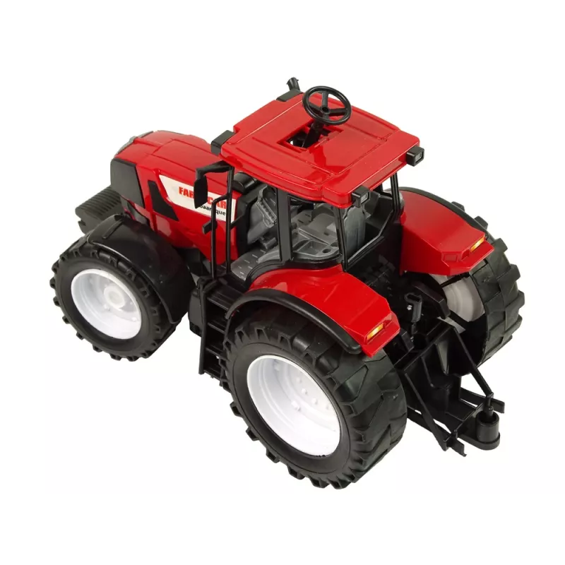 LEAN TOYS Tractor Red Tipper Truck Yellow Tractor 50 cm