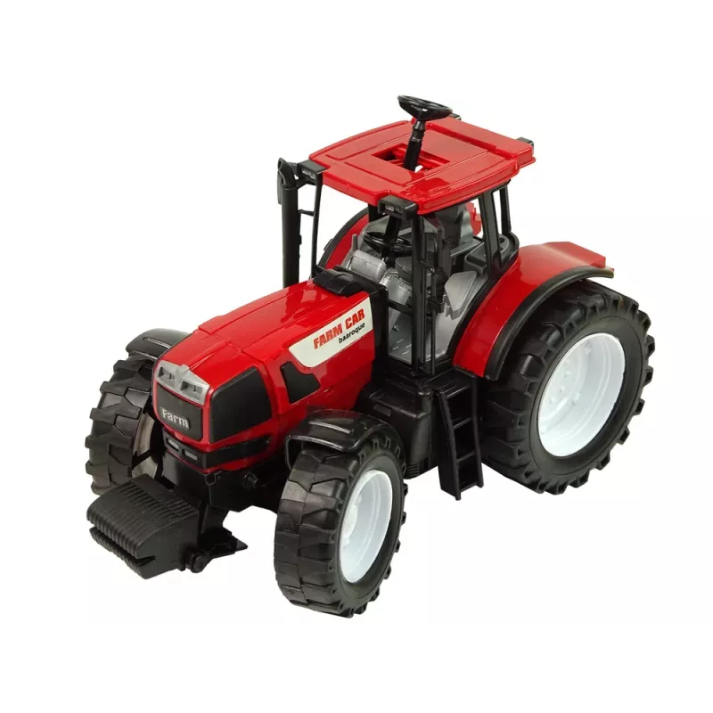 LEAN TOYS Tractor Red Tipper Truck Yellow Tractor 50 cm