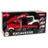 LEAN TOYS Veok koos ekskavaatoriga Traktor Ekskavaator Heli ja Valgusega