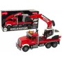 LEAN TOYS Veok koos ekskavaatoriga Traktor Ekskavaator Heli ja Valgusega