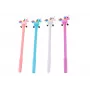 LEAN TOYS Unicorn pastapliiats musta korgiga, täitevärv segatud valge-roosa, 0,5 mm