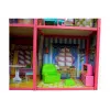 LEAN TOYS Villa suur nukumaja 6 tuba mööbli tarvikud 128 tk