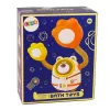 LEAN TOYS Vannimänguasi Teddy Bear Astronaut Shower veeringluse ja iminappadega
