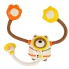 LEAN TOYS Vannimänguasi Teddy Bear Astronaut Shower veeringluse ja iminappadega