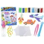 LEAN TOYS Water Beads Set DIY Magic Beads 8 Colors Means of Transportation