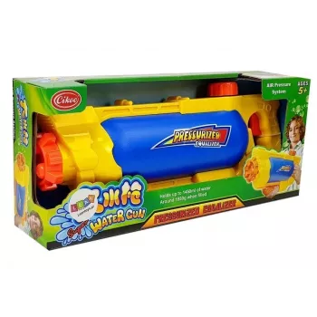 LEAN TOYS Water Gun 1450 ml Yellow-Blue