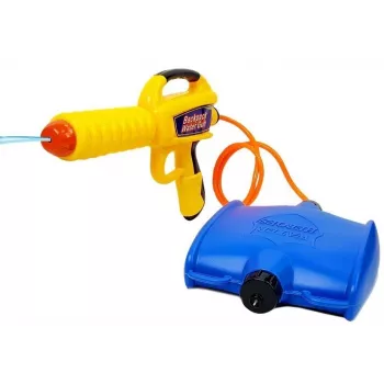 LEAN TOYS Veepüstol 1080 ml paagiga Kollane-Sinine