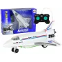 LEAN TOYS Valge Kaugjuhitav F-16 Hävituslennuk (2.4 GHz, RTF)