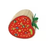 LEAN TOYS Wooden Strawberry Catch the Worm Magnetic Game