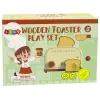 LEAN TOYS Puidust rösteri aksessuaarid hommikusöögiköök lastele