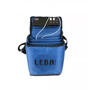 LEBA NoteBag 5 tahvelarvutite laadimis- ja hoiukott USB-C 90W PD 3.0 11 inch tahvelarvutitele sinine hulgipakend NB2-5T-BLU-UC-SC