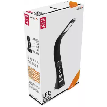 Avide LED Lauvalgusti Ärikalender Must 6W