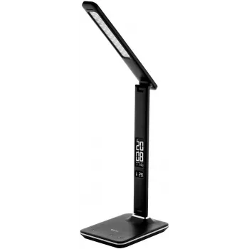 Avide LED laualamp kontorikalendriga must 6W 350lm