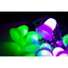 LED-nöörvalgusti kellukestega, 20 sooja valget LED-i, 2,5 m, patareitoide, kuldne