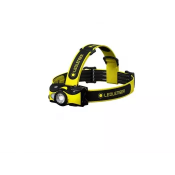 Ledlenser iH9R laetav LED-pealamp, must/kollane, 600 lm, IP54