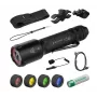 Ledlenser TAC6R Black Hunting Set with Hard Case