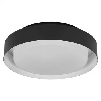 LEDVANCE PLAFOND ORBIS MADRID 2XE27 BK laelamp must