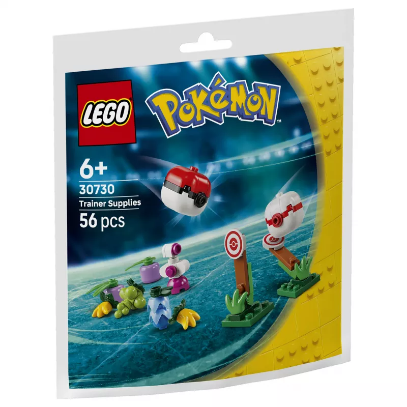 LEGO 30730 Pokémon Treeneri varustus polükott