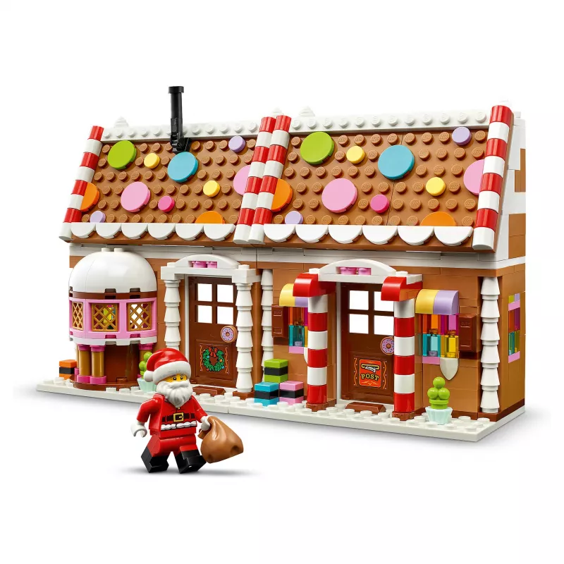 LEGO 40809 Hooajaline jõulumaja piparkoogimaja ehituskomplekt (136 tükki, vanus 7+)