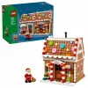 LEGO 40809 Hooajaline jõulumaja piparkoogimaja ehituskomplekt (136 tükki, vanus 7+)