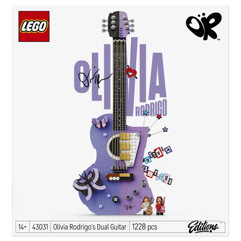 LEGO 43031 Bricks Editions Music Olivia Rodrigo kahekordne kitarr