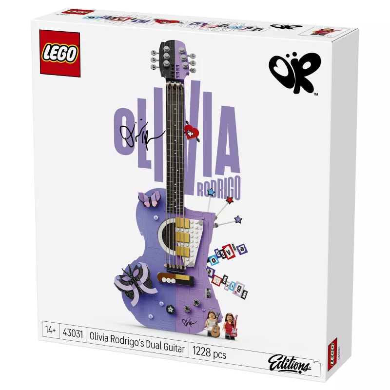 LEGO 43031 Bricks Editions Music Olivia Rodrigo kahekordne kitarr