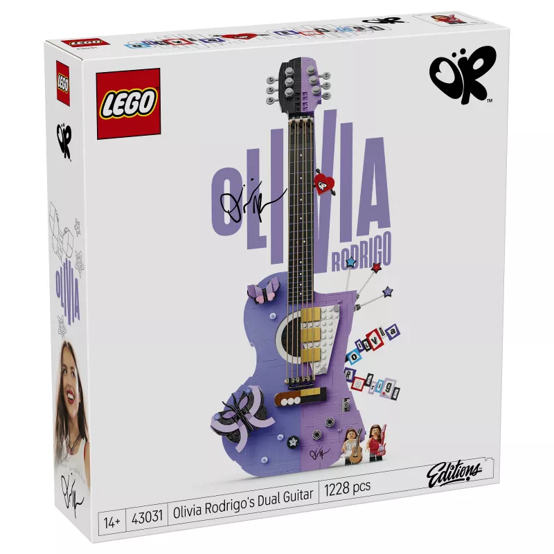 LEGO 43031 Bricks Editions Music Olivia Rodrigo kahekordne kitarr