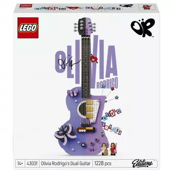 LEGO 43031 Bricks Editions Music Olivia Rodrigo kahekordne kitarr