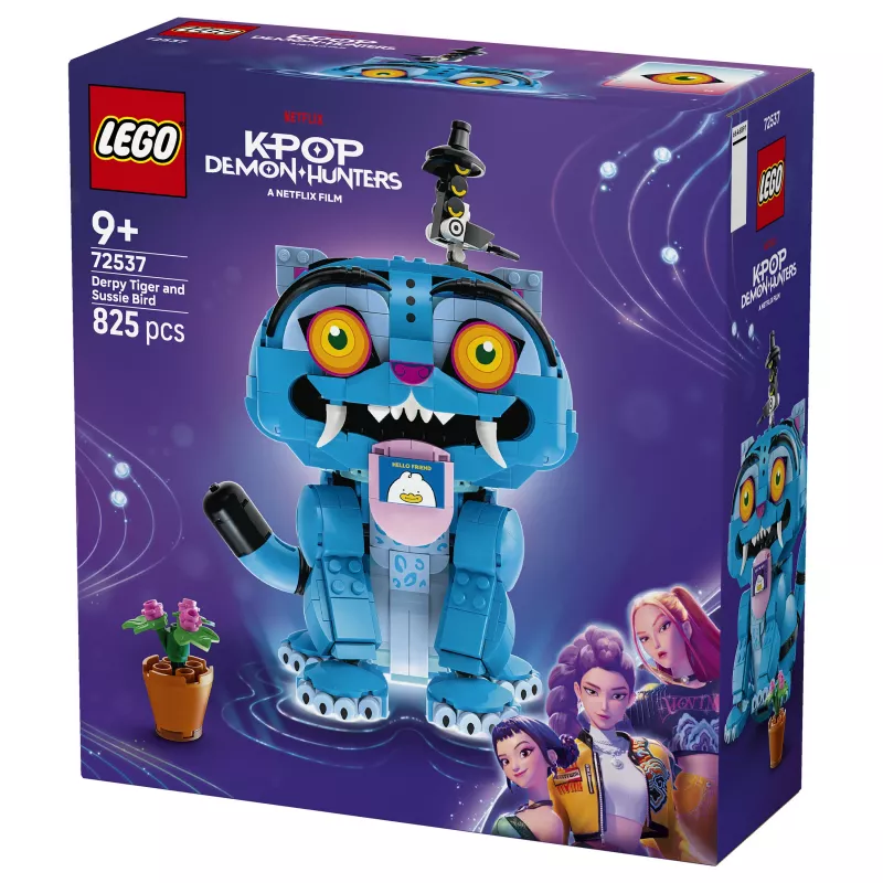LEGO 72537 KPop Demon Hunters Derpy Tiger and Sussie Bird ehituskomplekt