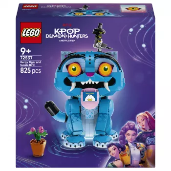 LEGO 72537 KPop Demon Hunters Derpy Tiger and Sussie Bird ehituskomplekt