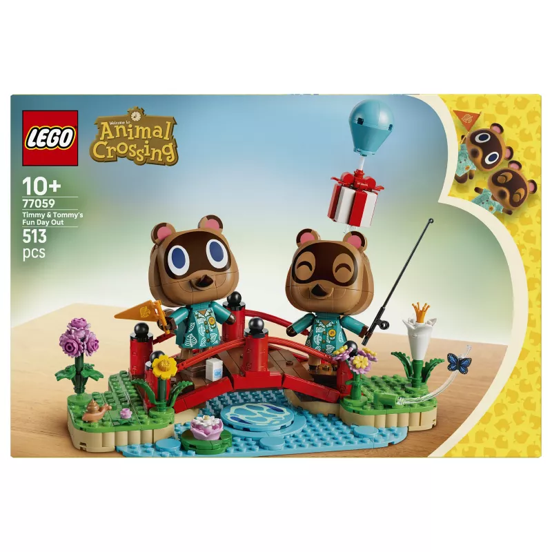 LEGO Animal Crossing Timmy & Tommy lõbus päev väljas 77059 ehituskomplekt
