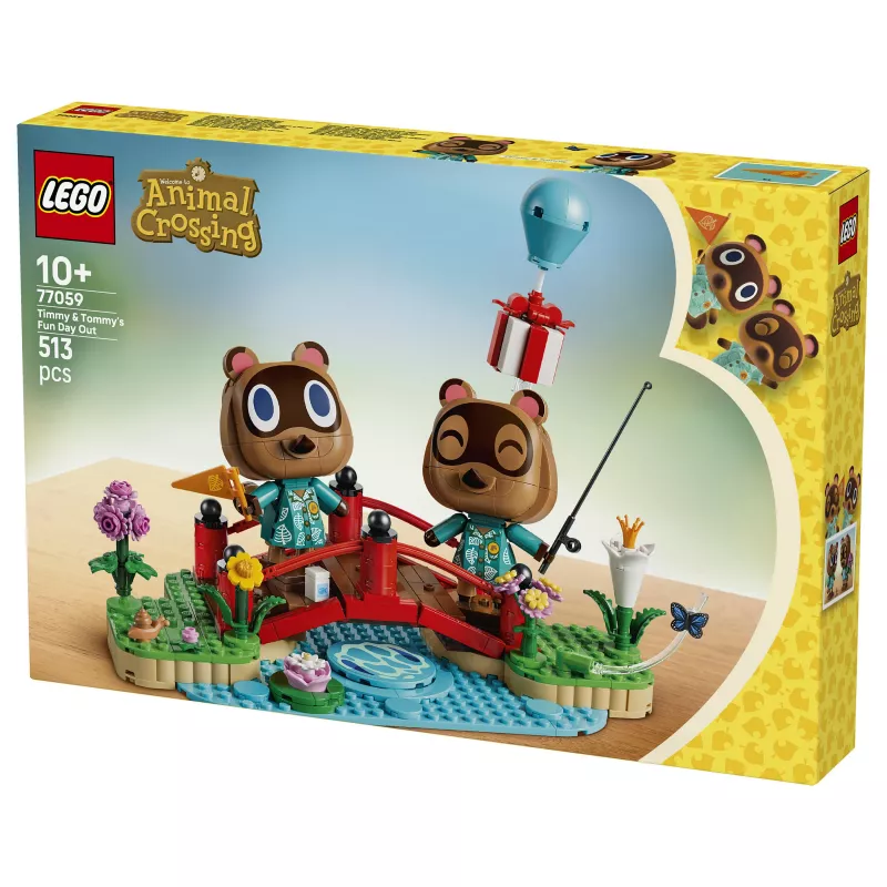 LEGO Animal Crossing Timmy & Tommy lõbus päev väljas 77059 ehituskomplekt